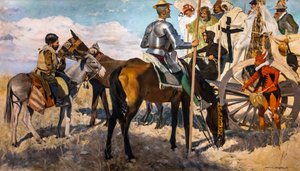 Don Quixote by Carlos Vazquez y Ubeda