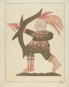 Indian Weather Vane, c. 1936