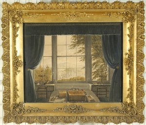 South Window of the Study of Greta Hall by Caroline Bowles