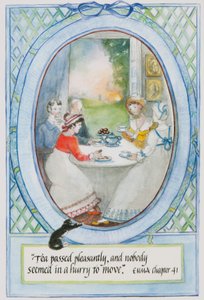 Tea Passed Pleasantly, and Nobody Seemed in a Hurry to Move, 2010 by Caroline Hervey Bathurst