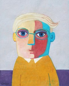 Colorful Man Portrait
