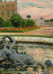 Parterre du Nord, Fontaine des Sirenes, 1913 by Carroll Beckwith