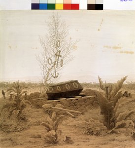 At the Edge of the Grave by Caspar David Friedrich