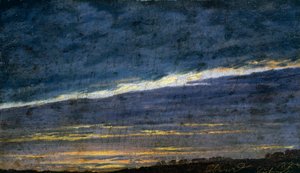 Cloudy Evening Sky