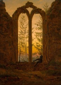 The Dreamer by Caspar David Friedrich