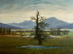 Village Landscape in Morning Light
