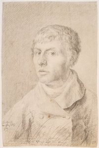 Self-portrait by Caspar David Friedrich