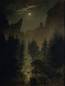 Uttewalder Grund by Caspar David Friedrich
