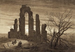 Winter, Night, Old Age and Death (excerpt from the cycle of the hours of the day and the ages of man) by Caspar David Friedrich