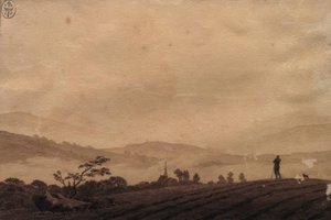 Foggy Morning by Caspar David Friedrich
