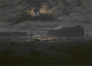 Northern Sea in the Moonlight, c1823