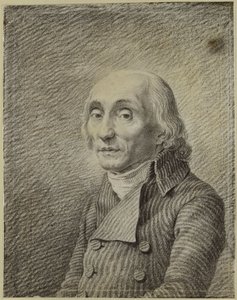 Portrait of Pastor Ernst Theodor Johann Brückner by Caspar David Friedrich