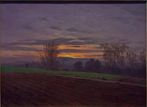 Plowed Field by Caspar David Friedrich