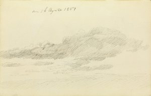 Cloud Study by Caspar David Friedrich