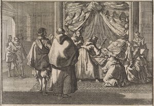 Death of the Infanta Isabella, Regent of the Netherlands, in Brussels, 1633