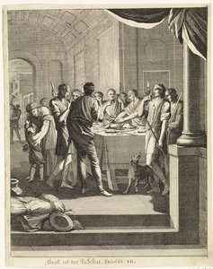 Israelites Eating Lamb by Caspar Luyken