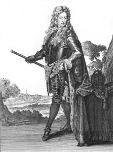 Joseph I, Holy Roman Emperor (1678-1711) - Portrait of Emperor Joseph I of the Holy Empire (1678-1711), German Roman Emperor - Drawings by Caspar Luyken - Engraved & Published by Christoph Weigel (Nuremberg 1703) by Caspar Luyken