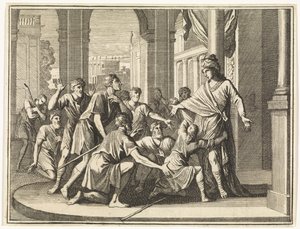 Joseph Reveals Himself to His Brothers by Caspar Luyken
