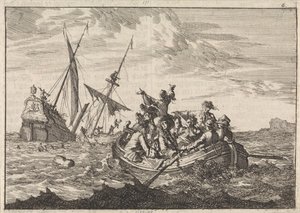 Shipwreck of the Duke of York on the Way to Edinburgh, 1683