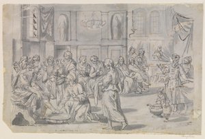 The Washing of the Feet of Apostle Peter by Caspar Menneler