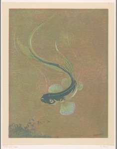 Swimming Fish by Casper M.L. Kouw (signed by artist)