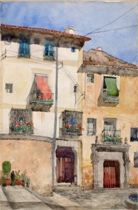 Old House at Segovia, Spain