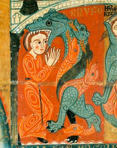 The Martyrdom of St Margaret (Detail) by Catalan School