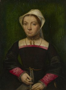 A Lady with a Rosary by Catharina van Hemessen