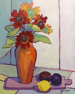 Sunflowers for a Season, 2023 by Catherine J Martzloff