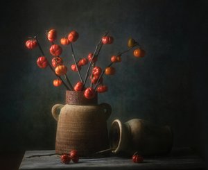 Autumn Gourds Still Life