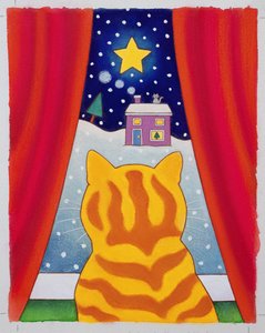Cat at the Window by Cathy Baxter