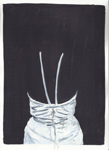 The Girl Upstairs 1, back, 2012 by Cathy Lomax