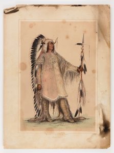 Mah-to-toh-pa, the Mandan Chief by Catlin, George