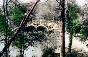 Bridge Over the River Thames at Nuneham Courtenay, Oxfordshire, 1926 by Cavenders Ltd