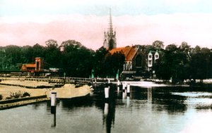 The River Thames at Marlow, Buckinghamshire, 1926