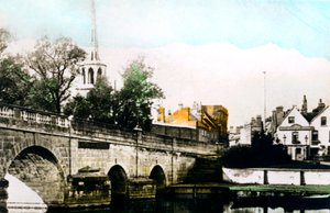The bridge at Wallingford, Oxfordshire by Cavenders Ltd