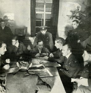 Interrogation of Aircrews, W.A.A.F. Help In This Work
