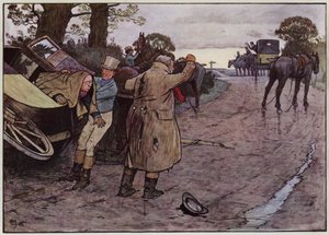 Illustration for The Pickwick Papers by Cecil Charles Windsor Aldin