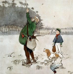 The Fighter Shooting Ducks