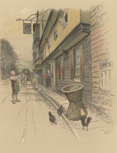 The Kings Head, Chigwell by Cecil Charles Windsor Aldin