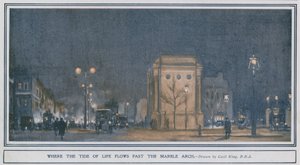 Where the tide of life flows past the Marble Arch