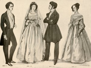 Clothing from 1836-1847, 1907, 1937 by Cecil W. Trout