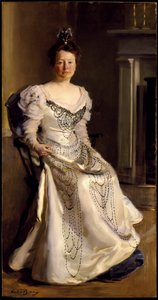 Mrs. Robert Abbe, Catherine Amory Bennett by Cecilia Beaux