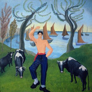 The Dancing Sailor by Cedric Morris