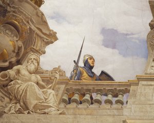 Detail from Allegory of Italy by Cesare Mariani