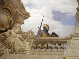Umberto Biancamano (detail) by Cesare Mariani