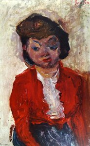 English Woman 1922, by Chaïm Soutine (1893–1943)