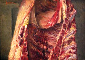 The Small Piece of Lamb by Chaim Soutine