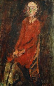 Young Woman in Red, 1928