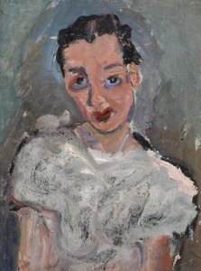 Young Woman in a White Blouse
